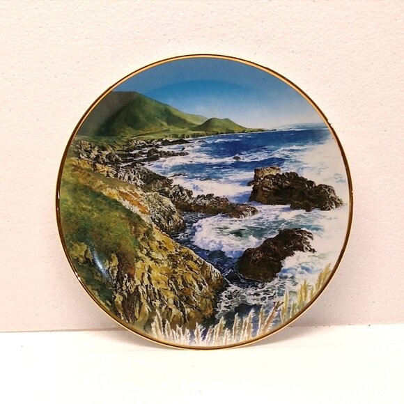 Big Sur Limited Edition Porcelain Collector Plate The Hamilton Collection 1988 - Picture 1 of 5